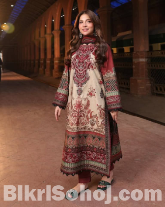 Digital Print Three Piece (Ladies Wear)